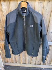 The North Face Womens Pamir Gore Windstopper Fleece Jacket Sz L Black Vtg 90s