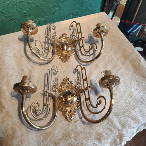 Pair vintage electric art deco - pair,