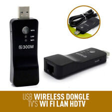For Samsung Smart TV Wireless LAN Adapter WiFi Dongle RJ-45 Ethernet CableE1 FP1