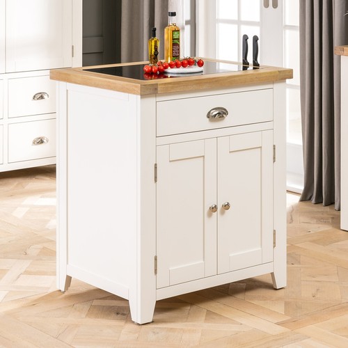Kitchen island with granite - island,