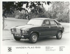 Austin Allegro Vanden Plas 1500 c.1974 original b&w Press Photograph No. 248398
