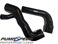 Focus ST225 to RS Mk2 (Stage 3) intercooler conversion hose kit - BLACK