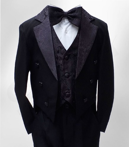 Baby boys black tuxedo - baby,
