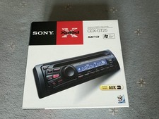 Sony CDX-GT25 car stereo radio CD player boxed with instructions