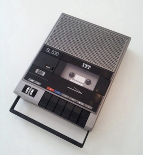 Vintage itt sl530 portable - itt,