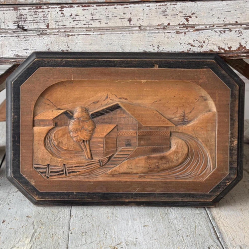 13x9 french folk art - french, bas