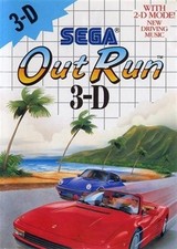 Out Run 3D - Sega Master System Software Racing Video Game Boxed