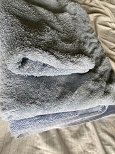 Bathroom/Beach Towels X 2 + Hand Towel in Blue 