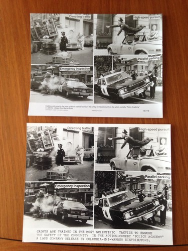 Lobby cards stills - cards, police