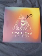 Elton John Signed 'Diamonds' LP - 1 Of Only 100
