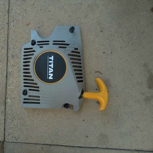 Pull start titan chainsaw - start,