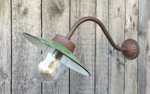 Vintage french gooseneck barn - vintage,