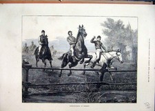 Original old antique print - antique,