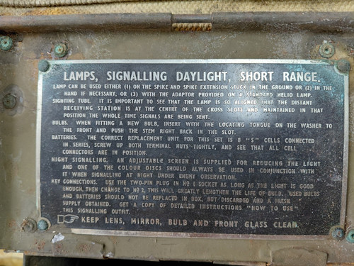 Wwii army signalling lamp - signalling,