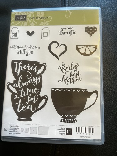 Stampin nice cuppa - stampin',