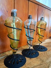 Set of 3 vintage Colored