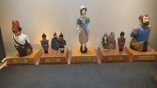 Ship figurehead miniatures - miniatures, lot