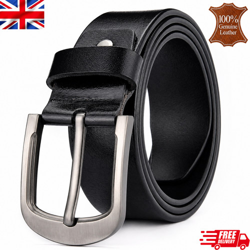 Mens genuine leather belt - mens,