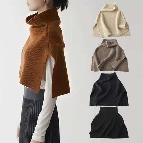 Goat cashmere knitted shawl - cashmere,
