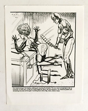 Photograph of DRAWING BILL WARD Bondage Education 1950s/60s Vintage