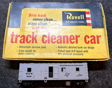 VINTAGE 1959 REVELL HO MODEL TRAIN TRACK CLEANER TS5000:498 BOXED & INSTRUCTIONS