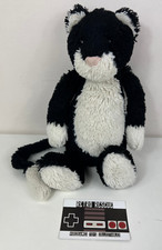 Jellycat Medium Bashful Tuxedo Cat Black White Kitten Jelly 1526 Soft Toy Plush