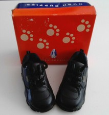 HUSH PUPPIES BOYS NAVY BLUE LEATHER SHOES 22 F EU UK 5.5 F INFANT BRAND NEW BNIB