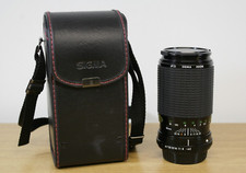 Sigma Zoom Lens 80-200mm F4.5-5.6 With Hard Sigma Branded Case