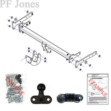 Tow-Trust Towbar for Ford Focus Estate 2018-2025 - Flange Tow Bar