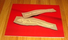 Original 1992 Jaguar Color &