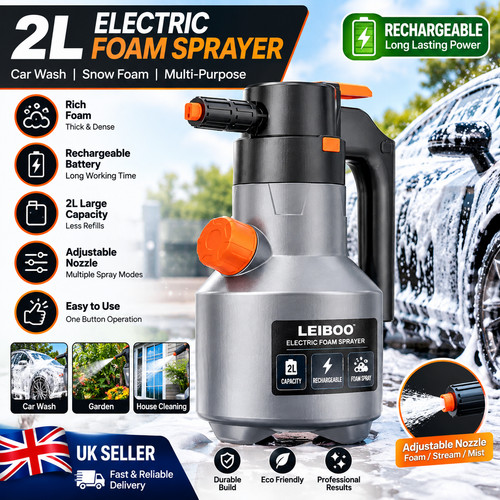 Rechargeable electric foam - rechargeable,