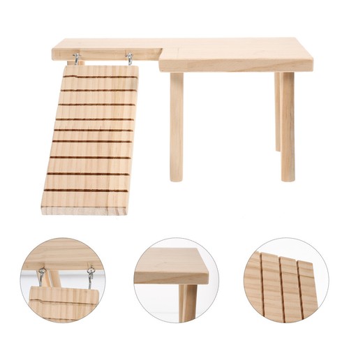 Set durable wooden hamster - 1,