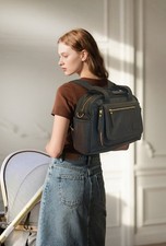 Baby Changing Backpack Leather