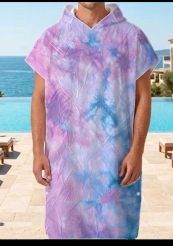 Adult poncho towel tie - poncho,