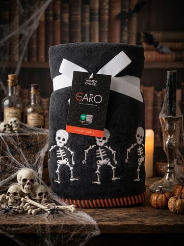 Caro black skeleton halloween - caro,