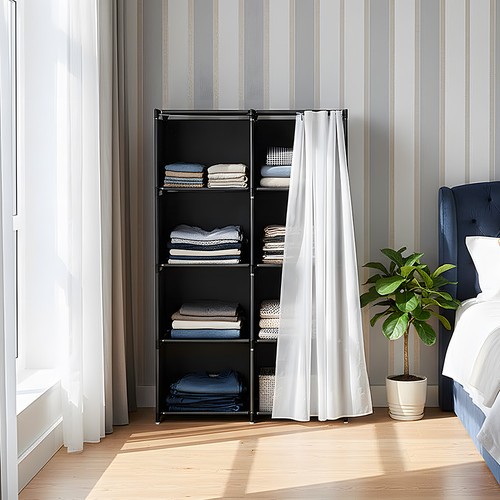 Wardrobe clothes organizer - wardrobe,