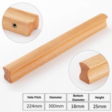 Beech Wooden Cabinet Pulls
