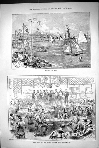 Old 1883 regatta - 1883, france
