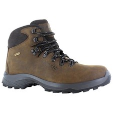 Hi-Tec Mens Ravine Lite Waterproof Walking Boots Breathable Leather Trail Hiking