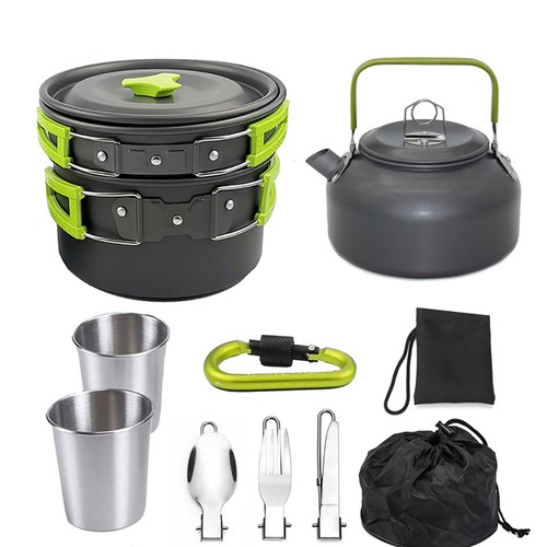 Portable camping cookware - portable,