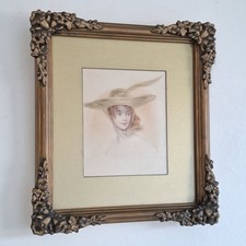 Victorian Watercolour Portrait