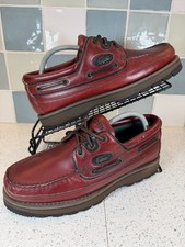 Vintage Lacoste Leather Boat