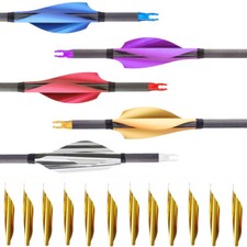 50Pcs Spiral Vane Arrow