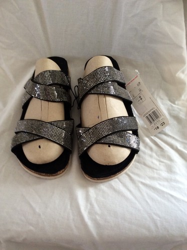 Silver sparkly slide - f&f,