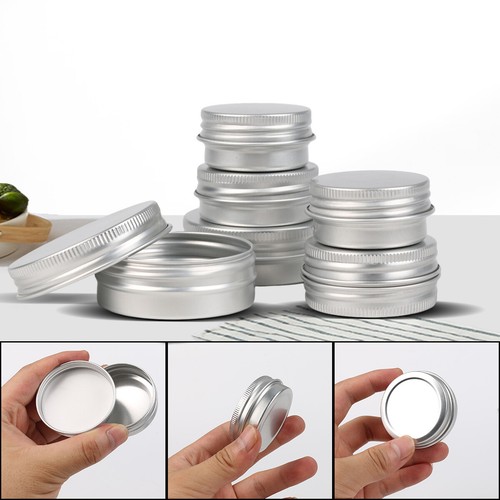 Aluminum tin jars - aluminum,