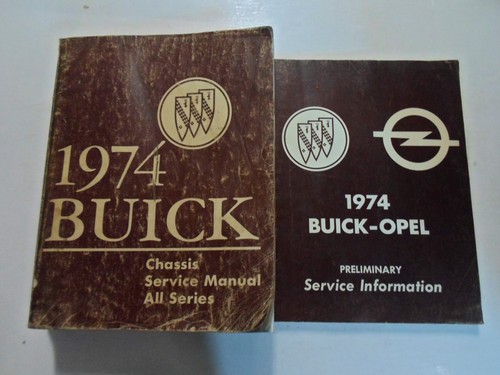 1974 buick all series service - all,