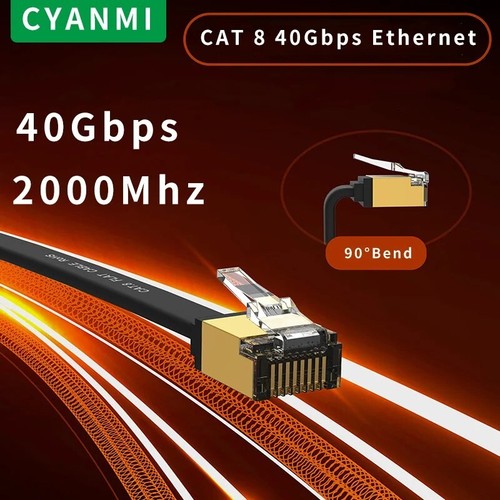 Flat cat shielded 2000mhz - cat, 8