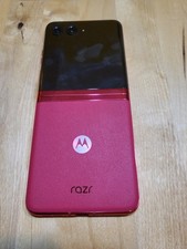 moto razr 40 ultra flip phone red great condition
