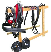 Leather Tiedown Driving Cart
