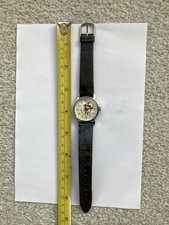 MICKEY MOUSE WATCH VINTAGE 1980’s MANUAL BRADLEY MADE , LADIES/GIRLS .WORKING 